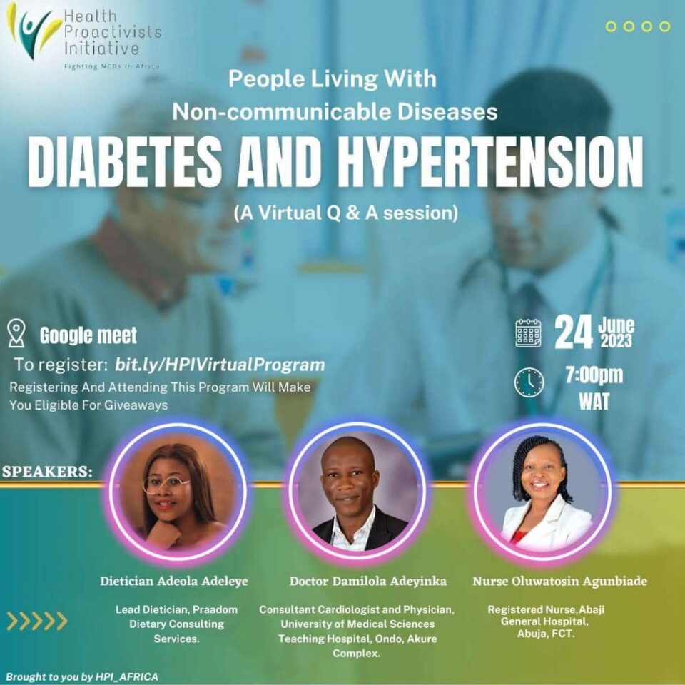 Virtual Q&A Session on Diabetes and Hypertension